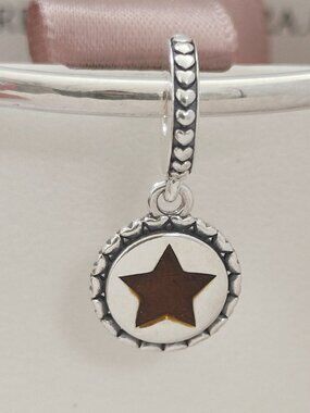 Pandora Hollywood Exclusive Dangle Charm S925 Sliver Bracelete Pendant with box
